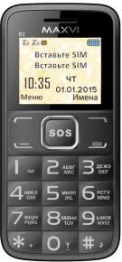 Мобильный телефон Maxvi  B2 Black