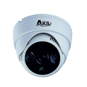 Видеокамера цв. шар AKS-701(CMOS) 700 ТВЛ, 0.01lux, f=3,6мм, ИК до 20м, день/ночь)