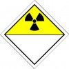 Знак опасности для маркировки опасных грузов: Радиоактивно (пленка 250 Х 250)