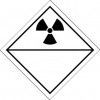Знак опасности для маркировки опасных грузов: Радиоактивно (пленка 250Х250)