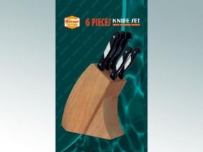 Набор ножей IDEAL (5 ножей в деревянной подставке)