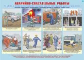 ПЛ.Аварийно-спасательные и другие неотложные работы (10 плакатов размером 30*41 см)
