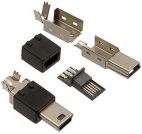 Штекер USB/M-SP miniUSB 5pin на кабель