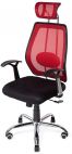 Компьютерное кресло Дэфо Реноме C822 Красный черный