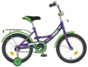 Детский велосипед Novatrack Urban 14 (2016) Purple