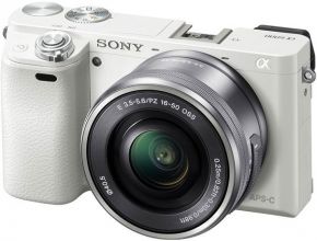 Фотоаппарат Sony Alpha A6000 Kit 16-50 PZ White