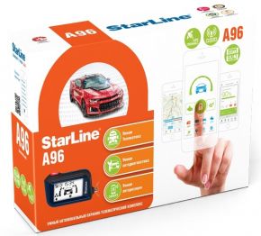 Автосигнализация с автозапуском StarLine A96 2CAN+2LIN GSM/GPS