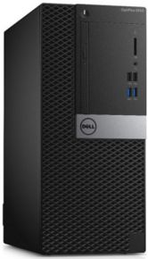Компьютер Dell Optiplex 5050 (Core i7 7700 3.6Ghz/8Gb/1Tb/DVD/HD Graphics 630/W10 Pro 64/Black silver) 5050-8299