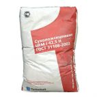 Цемент Сухоложский ЦЕМ I 42,5Н, (ПЦ500-Д0), мешок 50 кг Сухоложскцемент