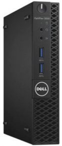 Компьютер Dell Optiplex 3050 MFF (Pent G4400T 2.9Ghz/4Gb/500Gb/HD Graphics 510/Linux) 3050-0498
