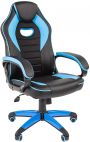 Компьютерное кресло Chairman Game 16 Черно-голубое