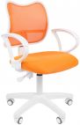 Компьютерное кресло Chairman 450LT White TW-16/TW-66 Оранжевое