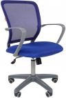 Компьютерное кресло Chairman 698 Grey TW-10 Синее
