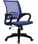 Компьютерное кресло Цвет Мебели 8018-MSC Синее