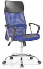 Компьютерное кресло Цвет Мебели 8011-MSC Синее