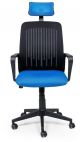 Компьютерное кресло Дэфо Atmos LB Черное синее