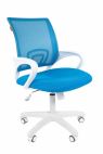 Компьютерное кресло Chairman 696 White TW Голубое